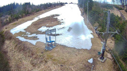 Kamera u nástupu na vlek svah A