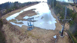 Kamera u nástupu na vlek svah A