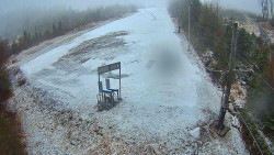 Kamera u nástupu na vlek svah A