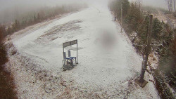 Kamera u nástupu na vlek svah A