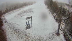 Kamera u nástupu na vlek svah A