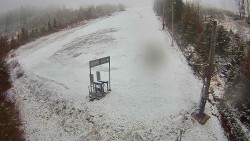 Kamera u nástupu na vlek svah A