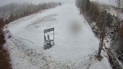 Kamera u nástupu na vlek svah A