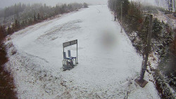 Kamera u nástupu na vlek svah A