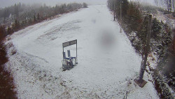 Kamera u nástupu na vlek svah A