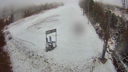 Kamera u nástupu na vlek svah A