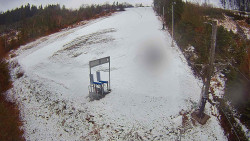 Kamera u nástupu na vlek svah A