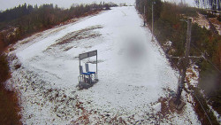 Kamera u nástupu na vlek svah A