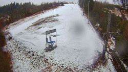 Kamera u nástupu na vlek svah A