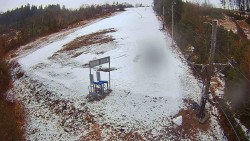 Kamera u nástupu na vlek svah A