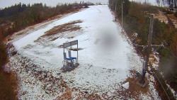 Kamera u nástupu na vlek svah A