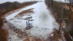 Kamera u nástupu na vlek svah A