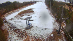 Kamera u nástupu na vlek svah A