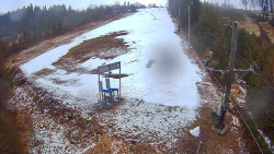 Kamera u nástupu na vlek svah A