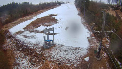 Kamera u nástupu na vlek svah A