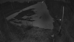 Kamera u nástupu na vlek svah A