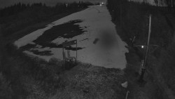 Kamera u nástupu na vlek svah A