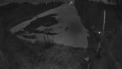 Kamera u nástupu na vlek svah A