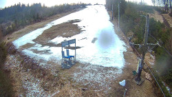 Kamera u nástupu na vlek svah A