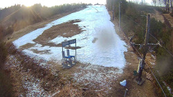 Kamera u nástupu na vlek svah A