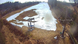 Kamera u nástupu na vlek svah A