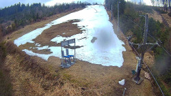 Kamera u nástupu na vlek svah A