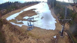 Kamera u nástupu na vlek svah A