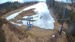 Kamera u nástupu na vlek svah A