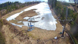 Kamera u nástupu na vlek svah A