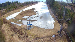 Kamera u nástupu na vlek svah A