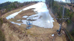 Kamera u nástupu na vlek svah A