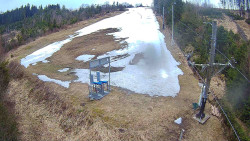 Kamera u nástupu na vlek svah A