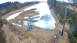 Kamera u nástupu na vlek svah A