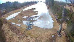 Kamera u nástupu na vlek svah A