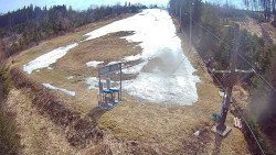 Kamera u nástupu na vlek svah A