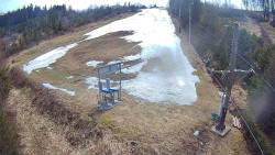 Kamera u nástupu na vlek svah A