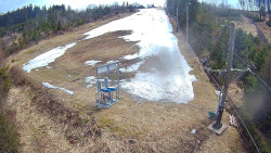 Kamera u nástupu na vlek svah A