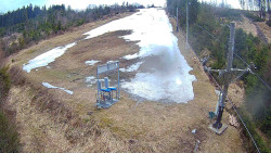 Kamera u nástupu na vlek svah A