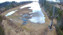 Kamera u nástupu na vlek svah A