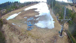 Kamera u nástupu na vlek svah A