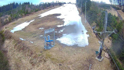 Kamera u nástupu na vlek svah A