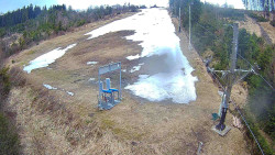 Kamera u nástupu na vlek svah A