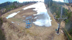 Kamera u nástupu na vlek svah A