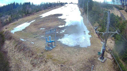 Kamera u nástupu na vlek svah A