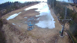 Kamera u nástupu na vlek svah A