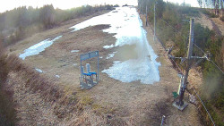 Kamera u nástupu na vlek svah A