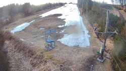 Kamera u nástupu na vlek svah A