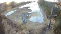 Kamera u nástupu na vlek svah A