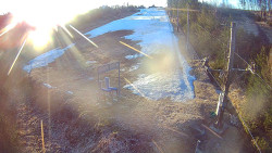 Kamera u nástupu na vlek svah A