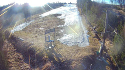 Kamera u nástupu na vlek svah A